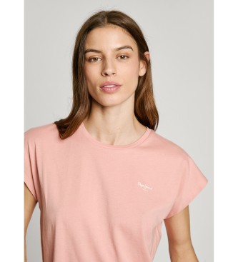 Pepe Jeans Maglietta Blooma rosa