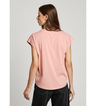 Pepe Jeans Maglietta Blooma rosa