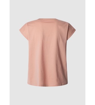 Pepe Jeans Maglietta Blooma rosa