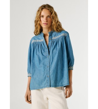 Pepe Jeans Bluza Livia modra