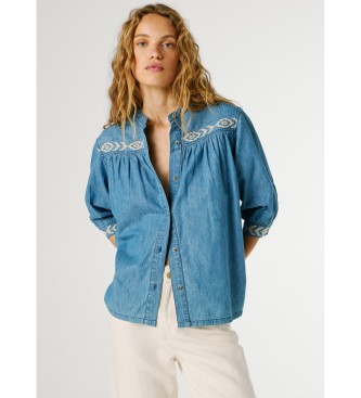 Pepe Jeans Bluza Livia modra