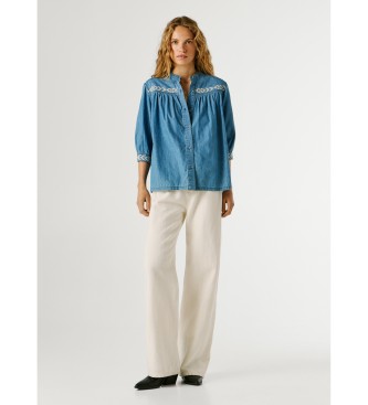Pepe Jeans Bluza Livia modra
