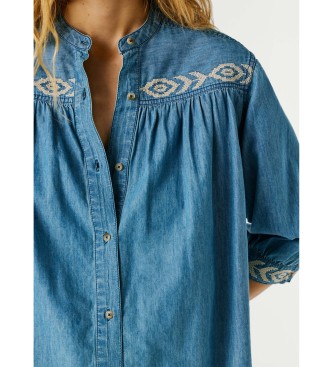 Pepe Jeans Bluza Livia modra