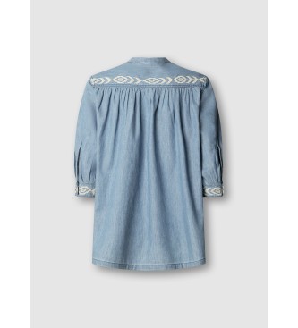Pepe Jeans Bluza Livia modra