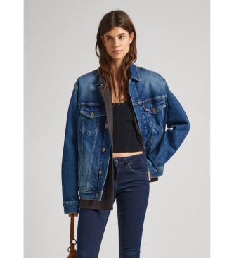 Pepe Jeans Veste boyfriend bleue