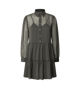 Pepe Jeans Vestido corto Bridge verde