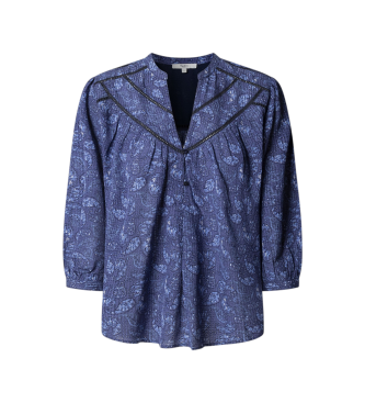 Pepe Jeans Brigitte bl� skjorte
