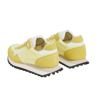 Pepe Jeans Chaussures de course Brit-On Print W jaune