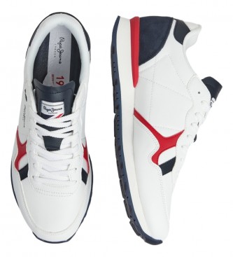Pepe Jeans Brit Basic M Sneakers branco