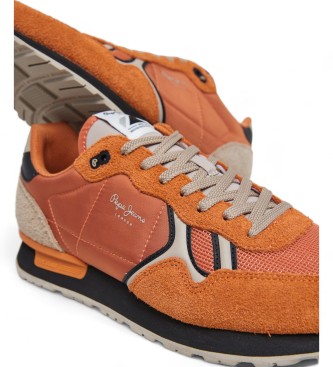 Pepe Jeans Brit Fun orange lderskor