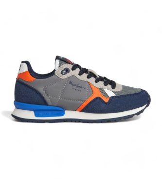 Pepe Jeans Brit Heritage B Shoes blue, grey
