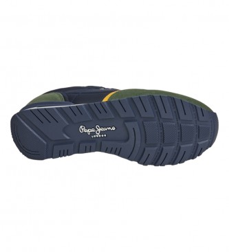 Pepe Jeans Skórzane buty Brit Heritage M navy