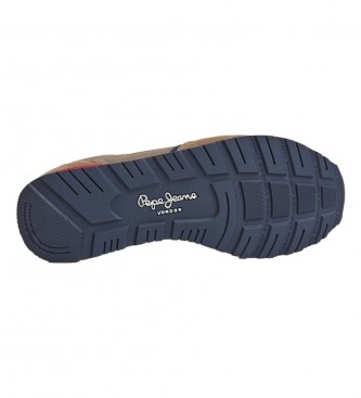 Pepe Jeans Zapatillas de Piel Brit Heritage M marrn