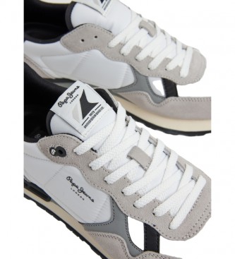 Pepe Jeans Brit Reflect M Shoes branco, cinzento