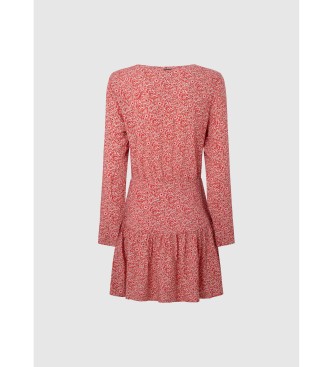 Pepe Jeans Robe Britney rouge