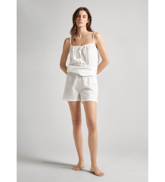 Pepe Jeans Short Broderie blanc