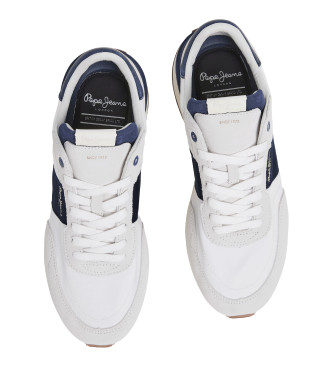 Pepe Jeans Buster Tape lder sneakers hvid