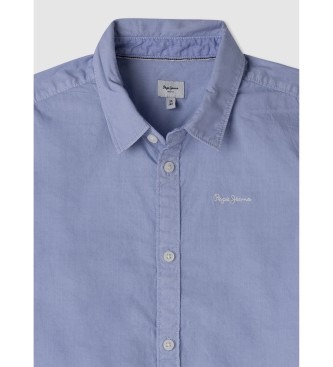 Pepe Jeans Cabel blauw overhemd