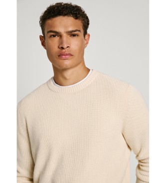 Pepe Jeans Pull Cadogan blanc