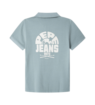 Pepe Jeans Blaues Poloshirt von Cael