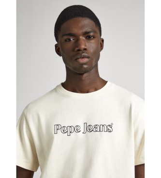 Pepe Jeans T-shirt Cael blanc