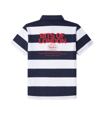 Pepe Jeans Polo Cairon marine, wit