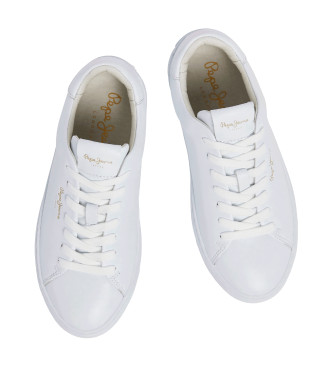 Pepe Jeans Camden Classic W Leather Sneakers white
