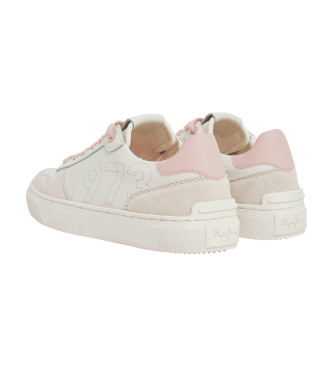 Pepe Jeans Camden Rise W Off-White - Sneakers i lder