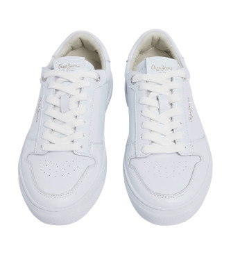Pepe Jeans Camden Leather Sneakers Supra W biały