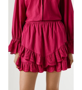 Pepe Jeans Short Camila röd