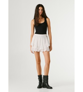 Pepe Jeans Short Camila blanco