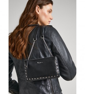 Pepe Jeans Torbica Camile Charm črna