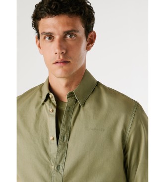 Pepe Jeans Camicia verde Charly