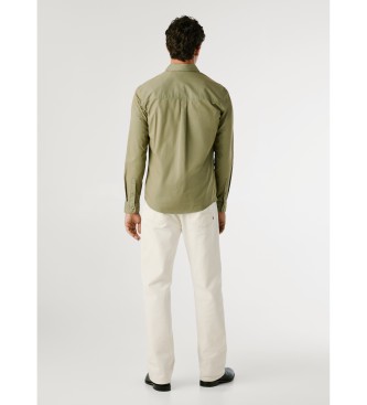 Pepe Jeans Camicia verde Charly