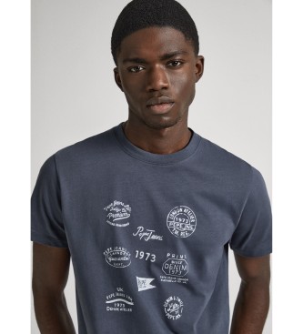 Pepe Jeans Camiseta Chay gris oscuro