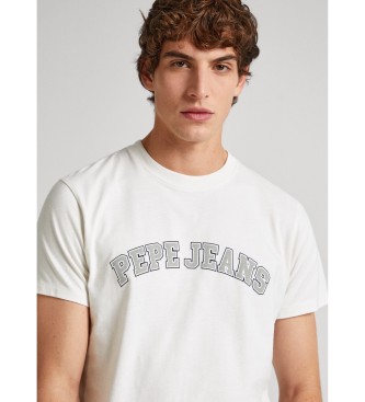 Pepe Jeans T-shirt Clement bianco sporco