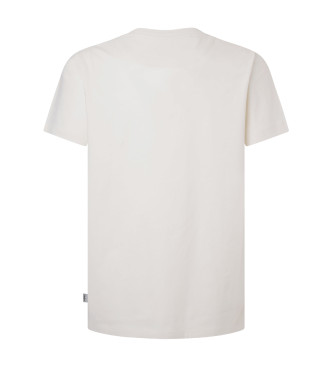 Pepe Jeans T-shirt Clement blanc cass