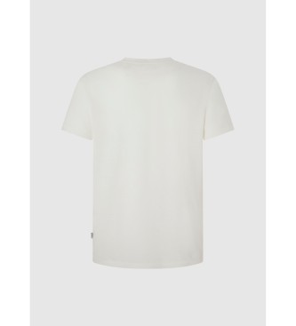 Pepe Jeans Camiseta Cloy blanco