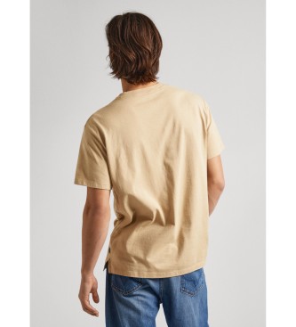Pepe Jeans T-shirt beige Colden