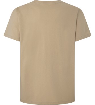 Pepe Jeans T-shirt beige Colden
