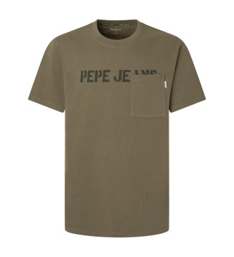 Pepe Jeans T-shirt vert Cosby