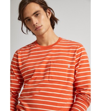 Pepe Jeans Camiseta Costa naranja