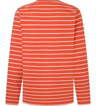 Pepe Jeans Costa orangefarbenes T-shirt