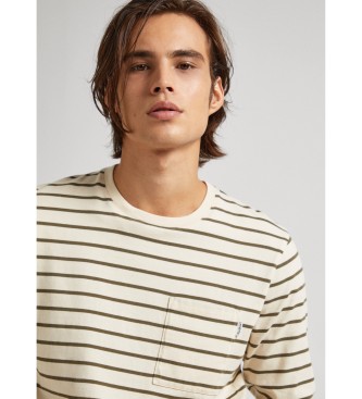 Pepe Jeans T-shirt bege Costa