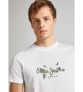 Pepe Jeans Maglietta bianca del Conte