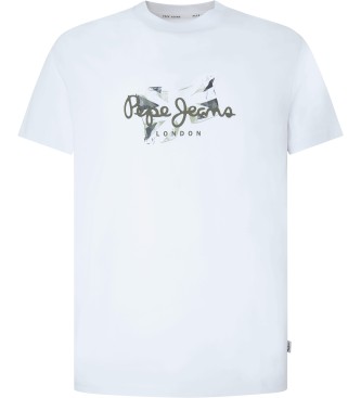Pepe Jeans Maglietta bianca del Conte