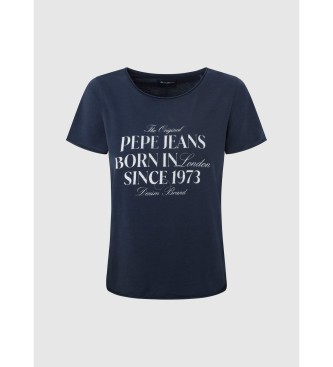 Pepe Jeans T-shirt Jasmine azul-marinho