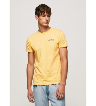 Pepe Jeans T-shirt Ronson żółty