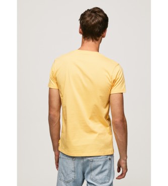 Pepe Jeans Ronson T-shirt geel