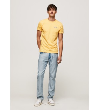 Pepe Jeans T-shirt Ronson żółty